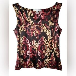 EUC- St. John Silk Charmeuse Tank Top